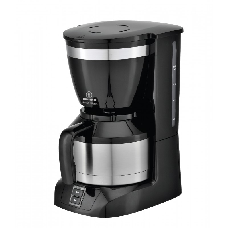 HUMAN HU-2010 Καφετιέρα Φίλτρου - Θερμός 1L 800W